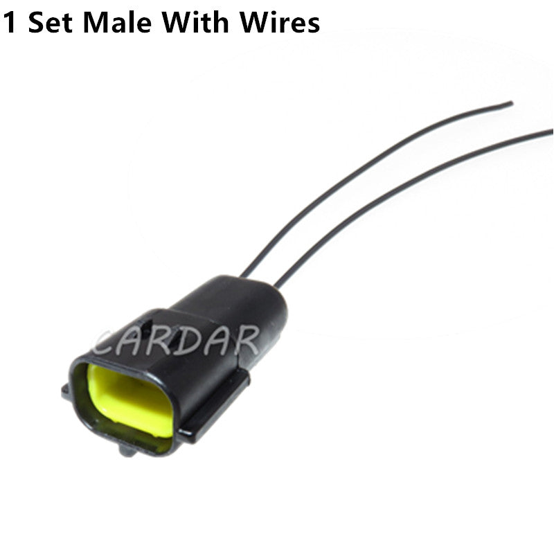2 Pin 174354-2 174352-2 Auto Waterproof Connector Intake Air Temp IAT Sensor Harness Plug Solenoid Valve Plug