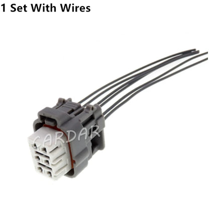 6 Pin 2.2 Series Auto Automobile Gasoline Pump Cable Harness Waterproof Socket Car Modification Accessories