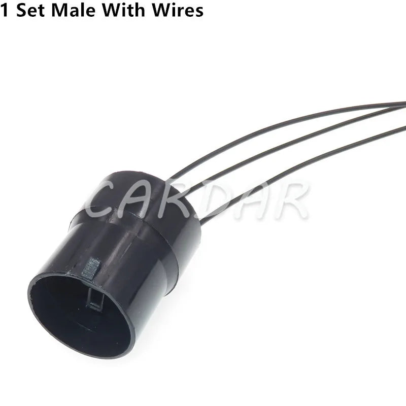 3 Pin 90980-10341 90980-11491 Round Alternator Plug Waterproof Wiring Harness Socket For Mitsubishi