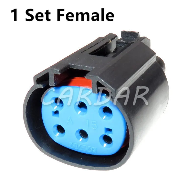 6 Pin Plenum ACIS Oxygen Pressure Sensor Connector Socket