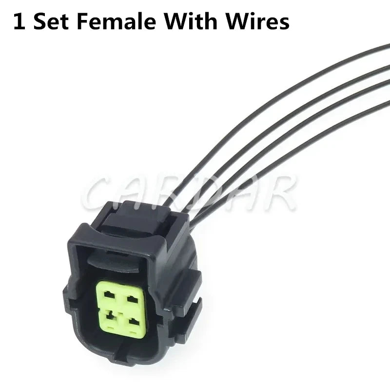 4 Pin 184248-1 Automobile Waterproof Wire Connector Wiring Harness Sealed Socket