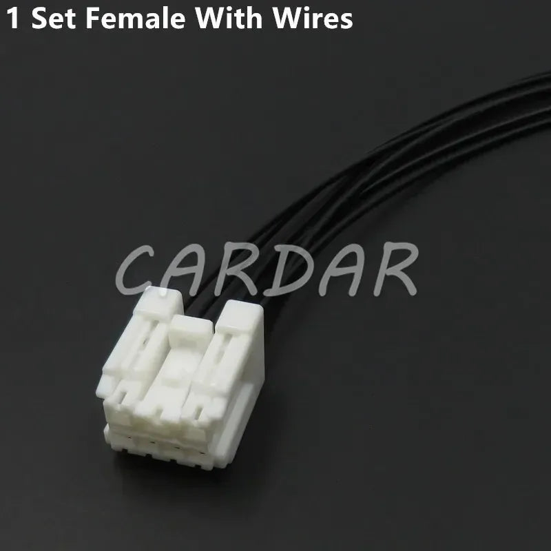 6 Pin Car Wide Steering Brake Light Cable Socket 6098-6970 6098-6947 Automobile Taillight Wire Connector