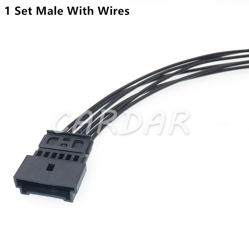 6 Pin 1-1241370-3 1-1703874-1 Car Tweeter Audio Wire Socket Auto Gateway Connector For BMW