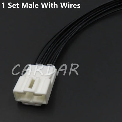 8 Pin 0.7 Series Automotive Sunroof Reading Lamp Wiring Harness Socket For Nissan 6098-1117 6098-1121