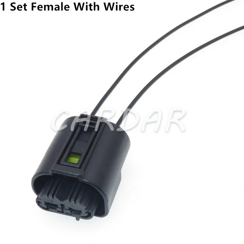 2 Pin Car Horn Plug Fog Lights Cable Harness Connector Auto Waterproof Socket 1-968642-1 1-968643-1 8373328-03