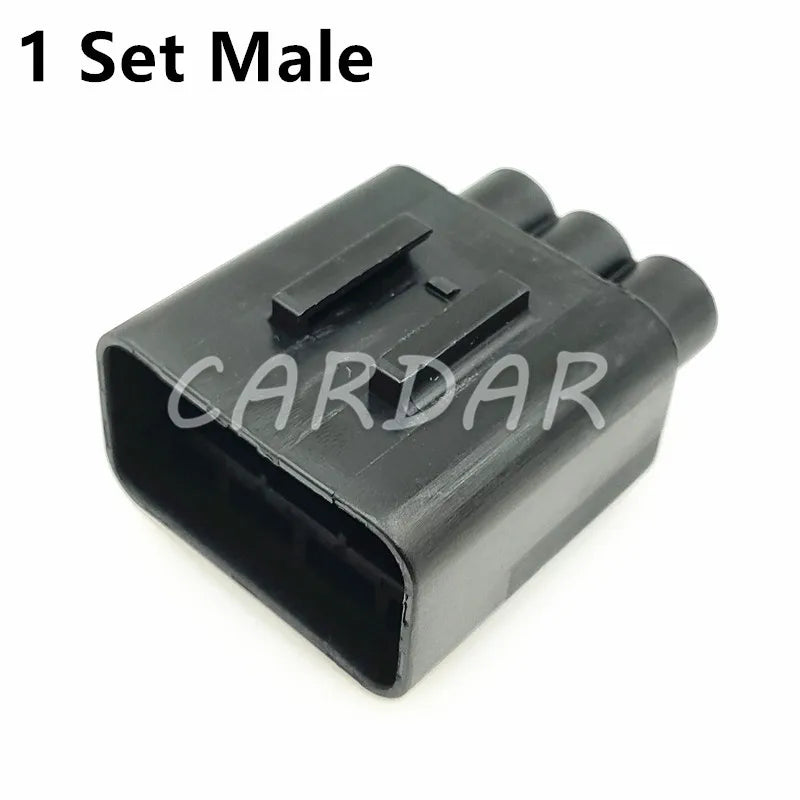 3 Pin 1743271-2 Electrical Fan Socket Wire Harness Connector For Auto Hyundai Tucson Kia