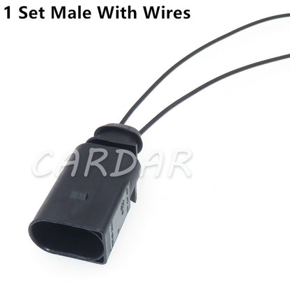 3.5mm Automotive Wiring Harness Connector 1J0973722 8D0973822 Electrical Horn Plug 1J0 973 722 1717692-1 8D0 973 822