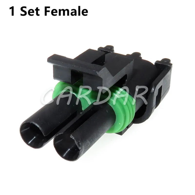 2 Pin 12015792 12010973 Auto Injector Socket Waterproof Automobile Connector