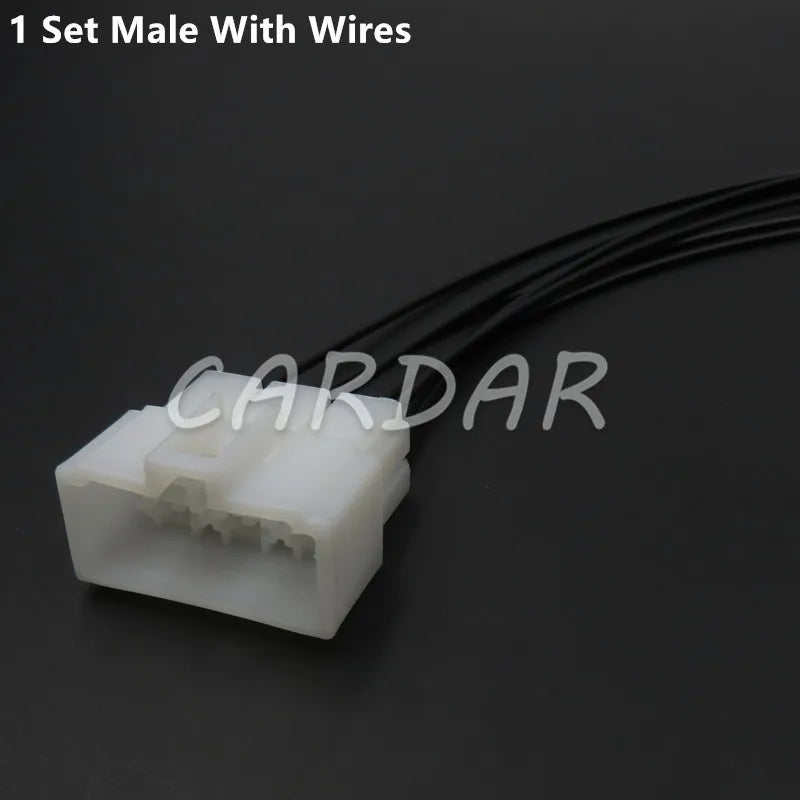 6 Pin 6070-6481 6070-6471 Electrical Connector 6.3mm Cable Plug Wiring Socket