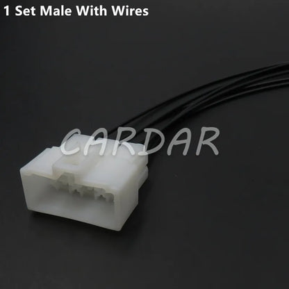 6 Pin 6070-6481 6070-6471 Electrical Connector 6.3mm Cable Plug Wiring Socket