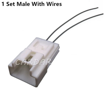 2 Pin 7.8 Series Automobile Large Current Electric Wire Connector Unsealed Plastic Socket 6098-1278 6098-1104