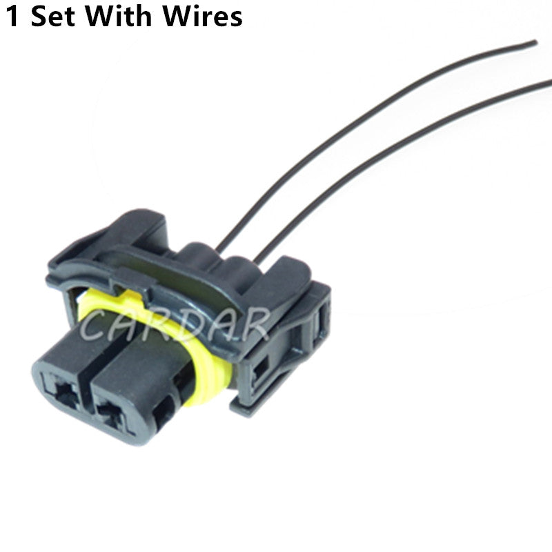 2 Pin 2.8 Series Car Headlight Waterproof Electric Wire Socket Cable Harness Sealed Connector Auto Parts Adapter