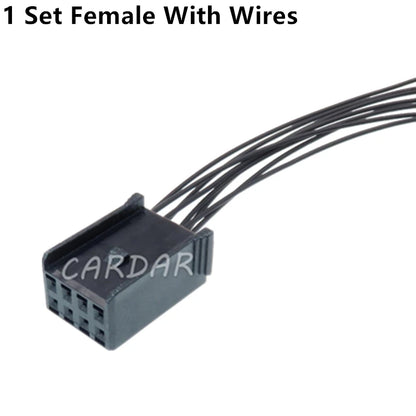 8 Pin 0.6 Series Auto Modification Parts Car Wiring Harness Unsealed Socket Automobile Electrical Connector