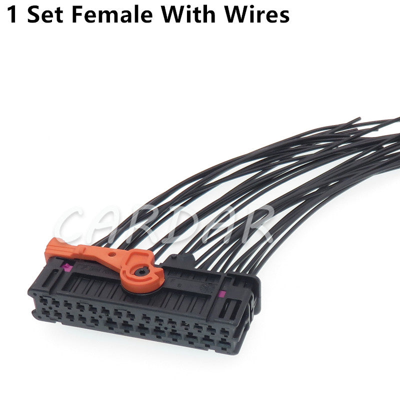 28 Pin Car Connector Auto Plastic Housing Male Female Socket 1K0937722 1K0837702 1813113-1 1813108-1