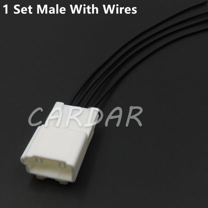 4 Pin 6098-5668 6098-5677 Automotive Tweeter Klaxon Wire Cable Harness Male Female Socket for Toyota Lexus 12733
