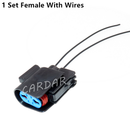 2 Pin 2.8 Series Automotive Tire Anti-lock System ABS Sensor Wiring Harness Socket For Ford Mondeo 98018-0001