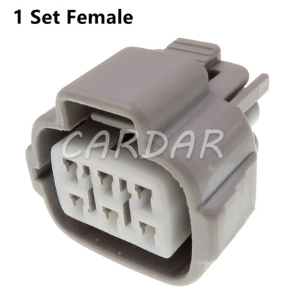 6 Pin 6188-0175 6189-0323 Auto TS Accelerator Pedal Plug Light Lamp Socket Car Water Spray Relay Controller Connector For Toyota