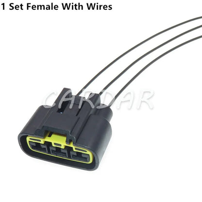 3 Pin QLW-A-B3F-B QLW-3F-B Motorcycle Car Connector Automotive Waterproof Fan Socket