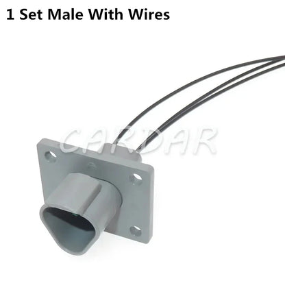 3 Pin Automotive Accessories Auto Waterproof Plastic Housing Wiring Socket DT04-3P-L012 DT06-3S