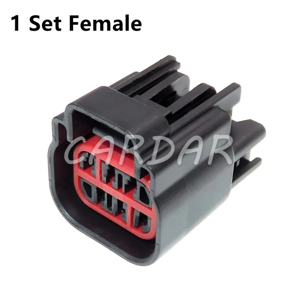 6 Pin 1.5 Series Automobile Rear Taillight Wiring Harness Male Plug Female Socket For Land Rover