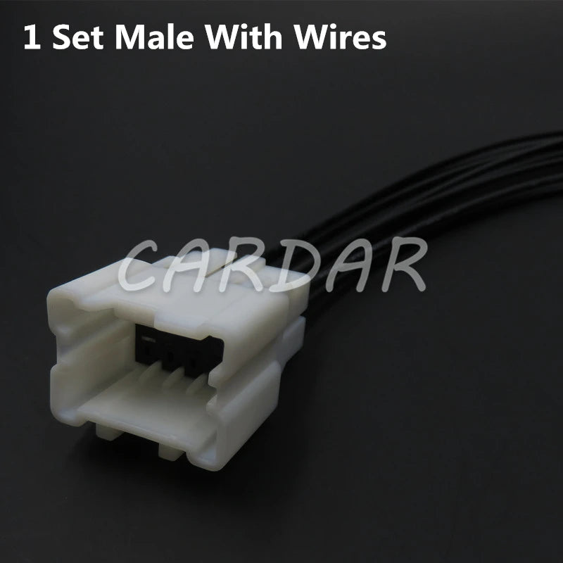 8 Pin 1674110-1 Automobile Lift Window Switch Wiring Harness Socket For Nissan 6098-6949 6098-6974