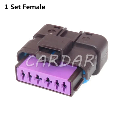 6 Pin 1.5 2.8 Series Automotive Composite Connector Car Fuel Pump Wiring Harness Socket