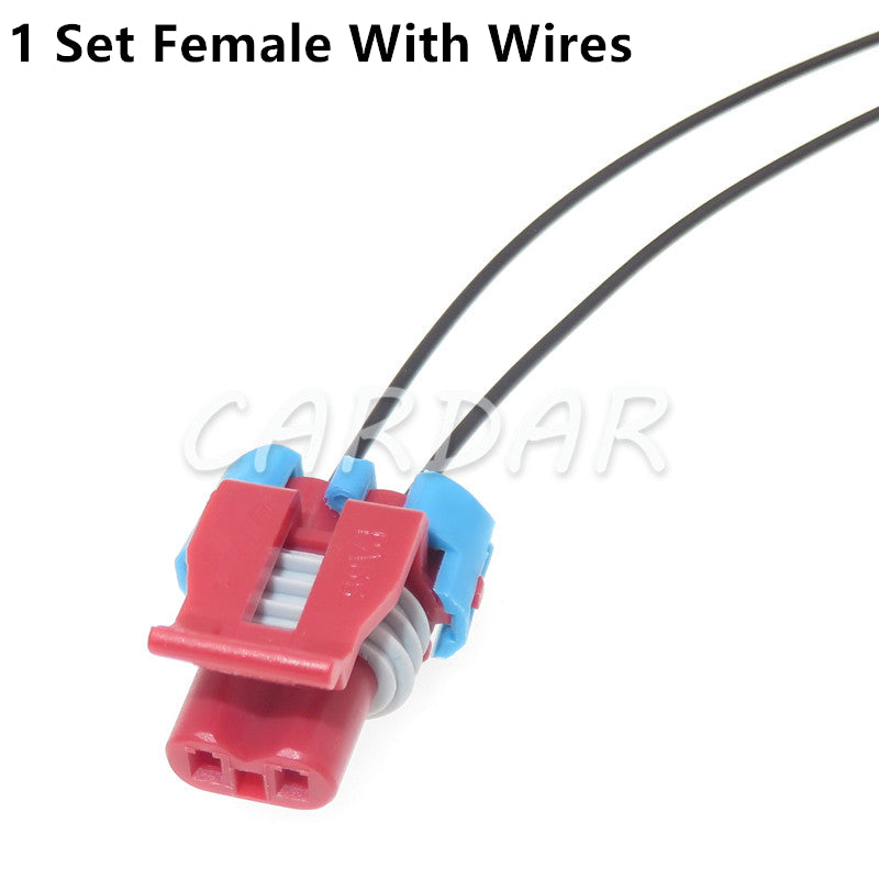 2 Pin 12052643 12177071 Automotive Connector Sensor Plug Valve EGR Socket For Nissan Paladin ZXAUTO