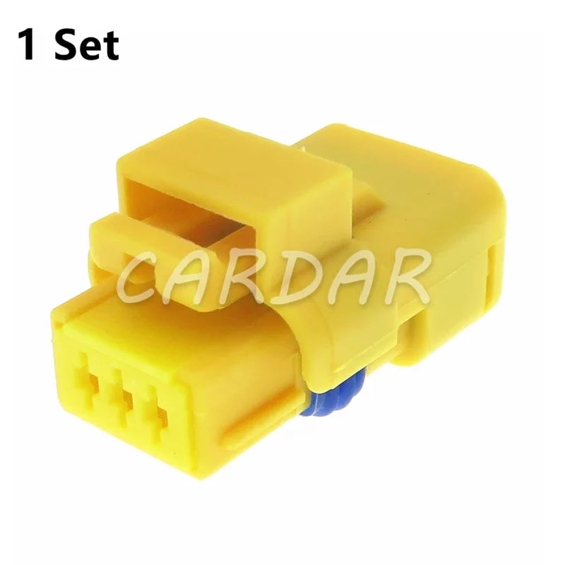 3 Pin 1.5 Series 211PC032S4049 Yellow Car FCI Wiring Socket Automobile Water Temperature Sensor Sealed Connector