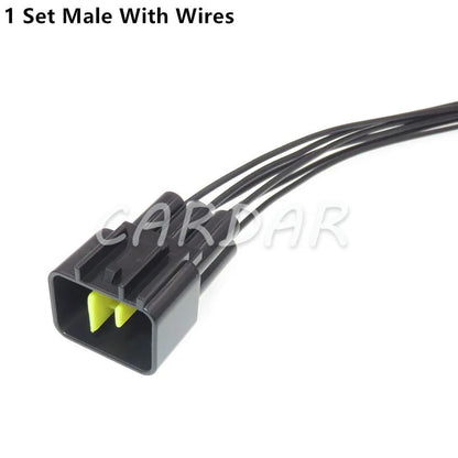6 Pin FW-C-6M-B FW-C-6F-B Car Waterproof Window Lifter Cable Socket High-voltage Ignition Coil Plug For Ford Mondeo