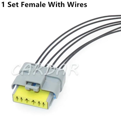 6 Pin 211PL069S8049 211PC069S8049 Automotive Fuel Oil Pump Wiring Harness Waterproof Socket