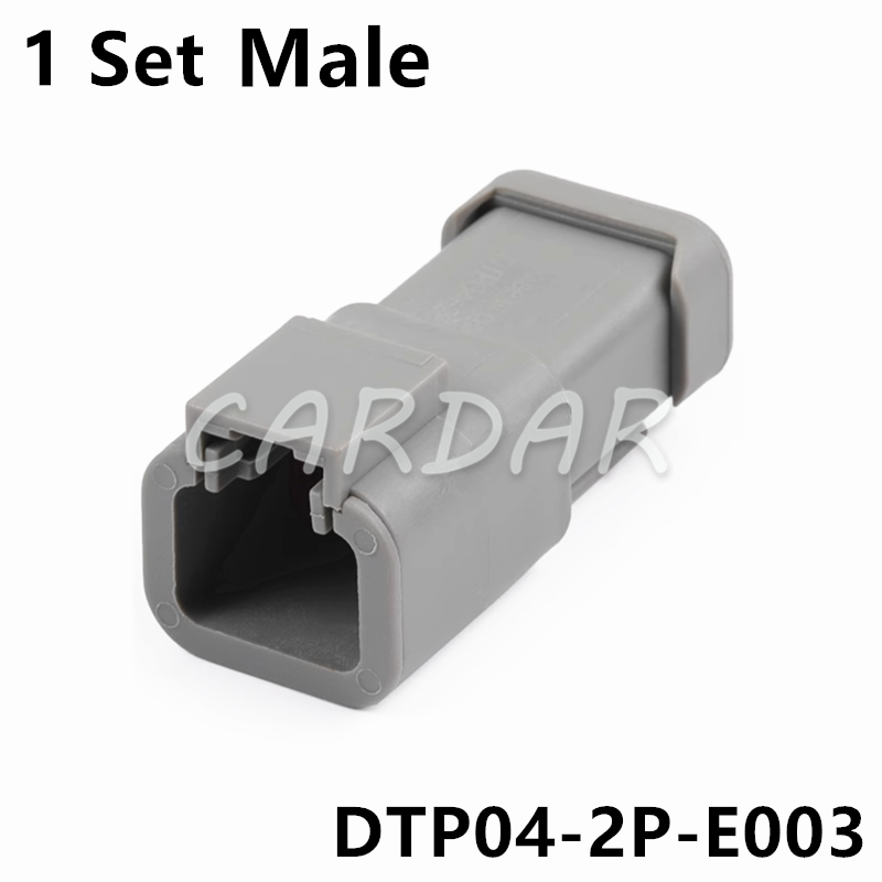 2 Pin DTP06-2S-E003  DTP04-2P-E003 Auto Connector Waterproof Electrical Wire Socket For Deutsch Heavy Truck Accessories