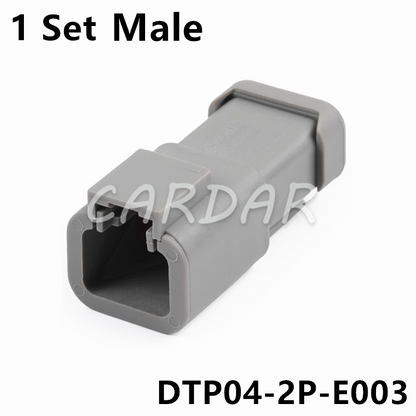 2 Pin DTP06-2S-E003  DTP04-2P-E003 Auto Connector Waterproof Electrical Wire Socket For Deutsch Heavy Truck Accessories