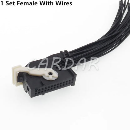26 Pin 7L6 972 726 Auto Navigation Controller Plug Instrument Plug Headlight AFS Socket 7L6972726 For VW Cayenne