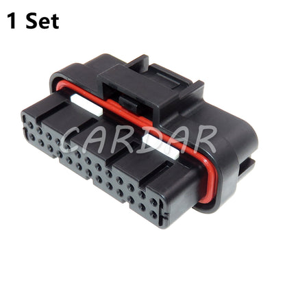26 Pin Auto Low Current ECU Connector Car Computer Socket Waterproof Sealed Plug 1473712-1 1473712-2