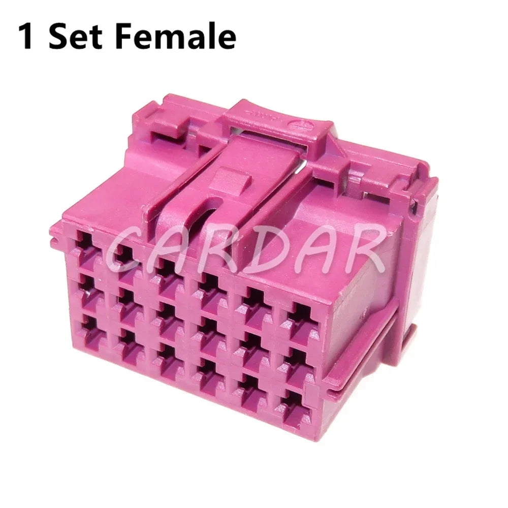 18 Pin Automobile Unsealed Connector 1-967629-1 967635-1 7-968974-2 Auto Male Plug Female Socket Car Wiring Adapter
