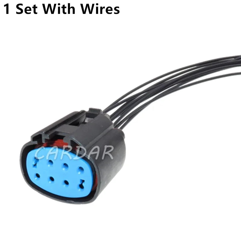 8 Pin 4-1437710-6 Auto Waterproof Wiring Cable Connector Car Plug Socket With Terminals And Seals