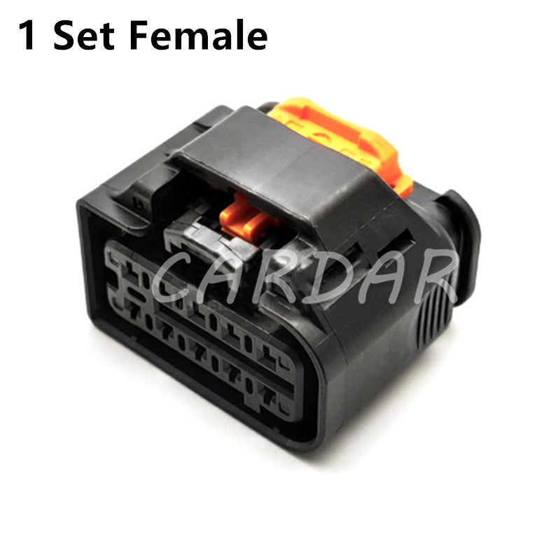 10 Pin 1801600-1 1801606-1 Automotive Headlight Connector Car Waterproof Socket For Peugeot