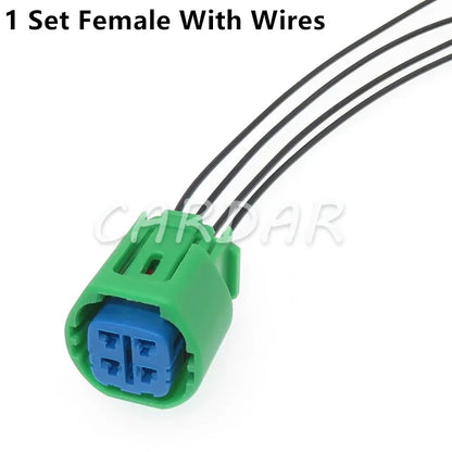 4 Pin 6189-0545 90980-11964 Auto Electrical Connector Car Modification Parts Green Waterproof Wiring Socket