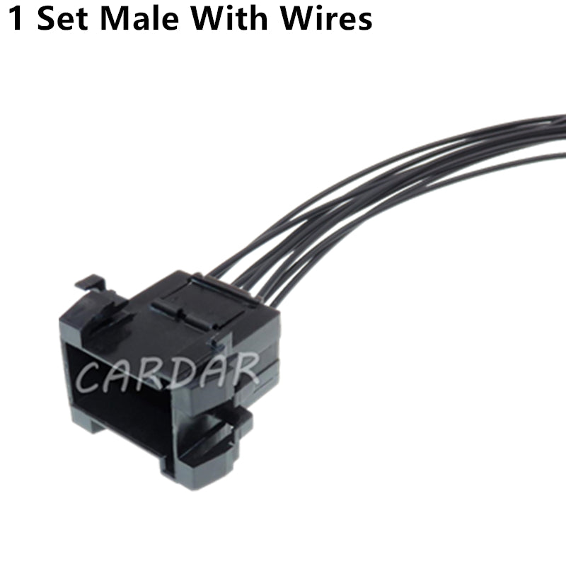 8 Pin 2.8 Series Auto Wire Connector 929504-3 929505-3 Car Wiring Harness Plastic Housing Male Female Docking Socket