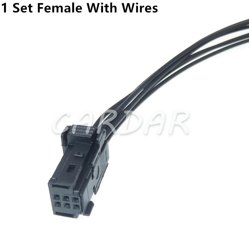 6 Pin 98298-0001 1379118-1 Miniature Car Connector High Quality Auto Unsealed Socket With Terminal