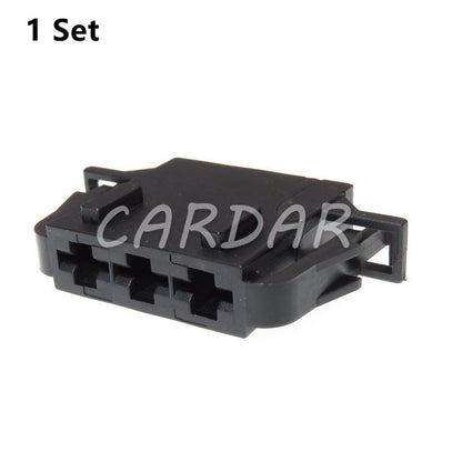 3 Pin 1J0 972 753 Automotive Cable Connector Auto Fan Wire Sockets 6.3mm 1J0972753 For VW Audi