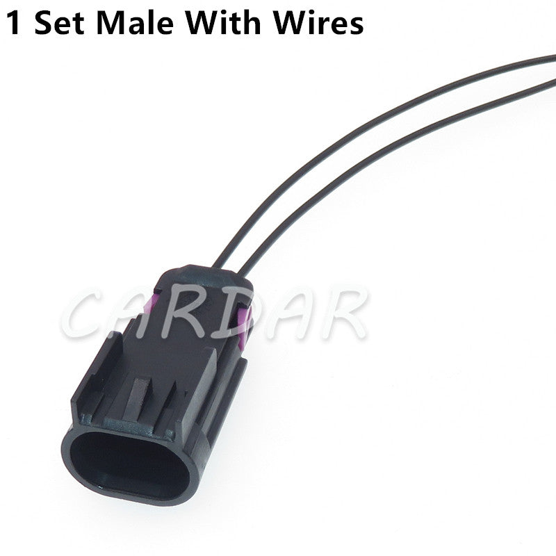 2 Pin 15326801 13510085 Automotive Plug Wiring Harness Socket Oil Pump Connector