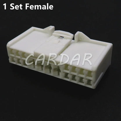 18 Pin 368497-1 Auto Electric Wire Power Plug With Terminal Car Hybrid Connector High Current Composite Socket