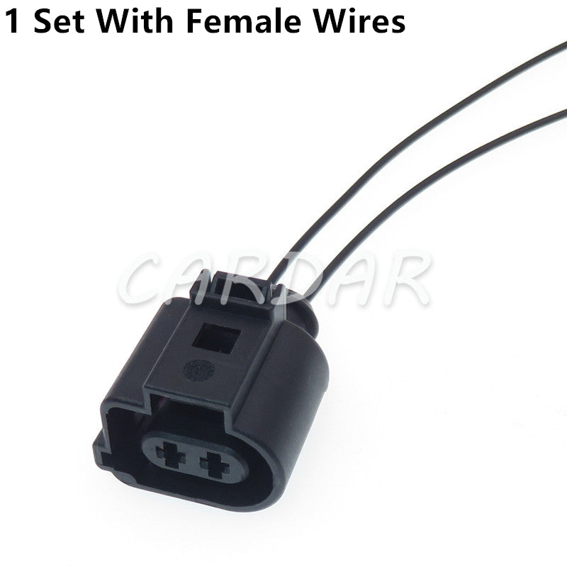2 Pin 1717693 1717692-3 1J0 973 722 A Waterproof Automotive Connector Electrical Sealed Socket For VW