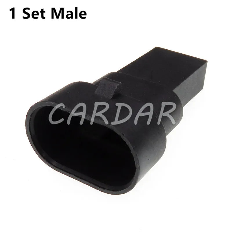 3 Pin 15336029 Waterproof Electrical Automotive Connector Wiring Socket For Cars