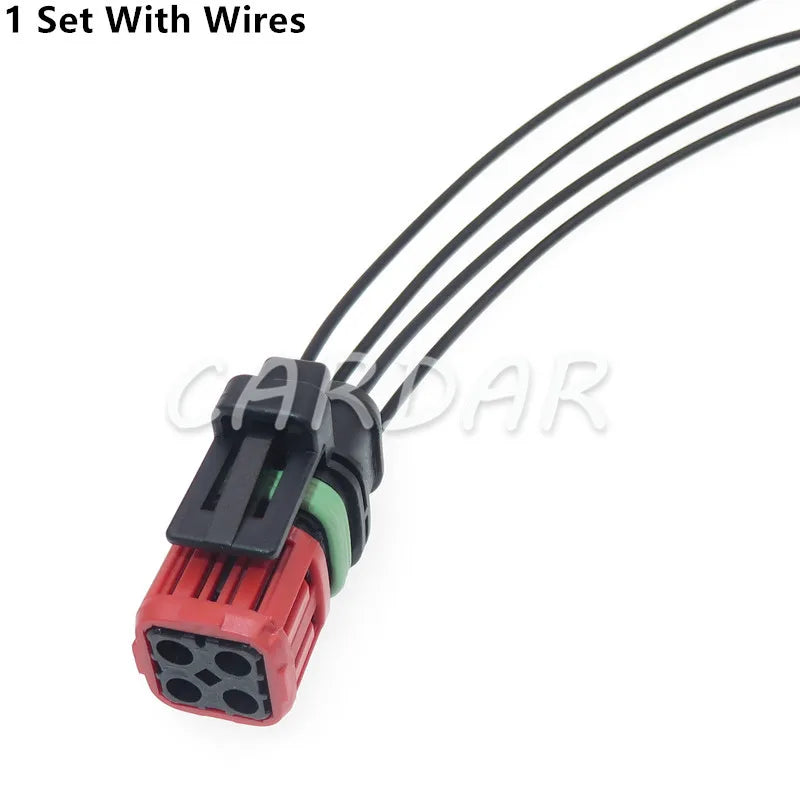 4 Pin 1337352-1 Fuel Injector Plug Oxygen Sensor Connector Wiring Socket For Cars Excavator