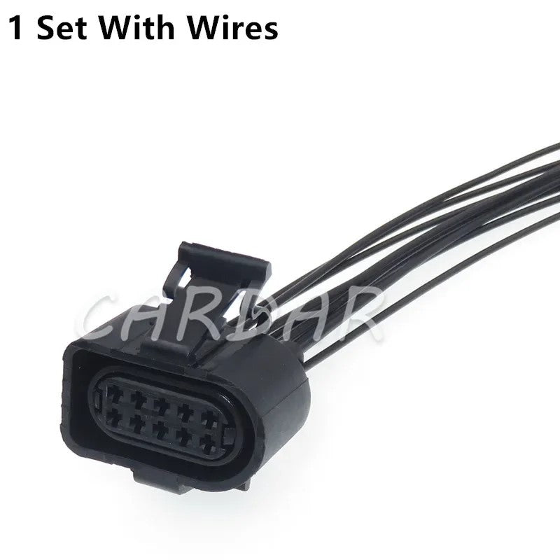 10 Pin 1.5mm 3A0 973 715 Waterproof Automotive Connectors Sealed Plug 3A0973715 Socket For VW