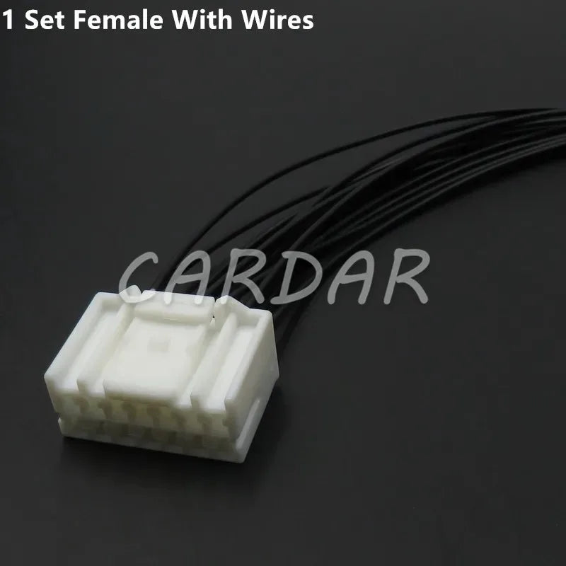 14 Pin 936209-1 936199-1 Automotive Wire Harness Connector Electrical Cable Socket With Terminals