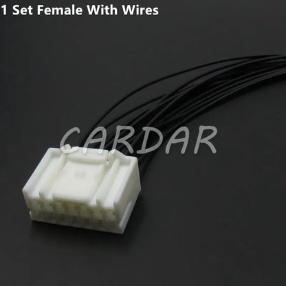 14 Pin 936209-1 936199-1 Automotive Wire Harness Connector Electrical Cable Socket With Terminals