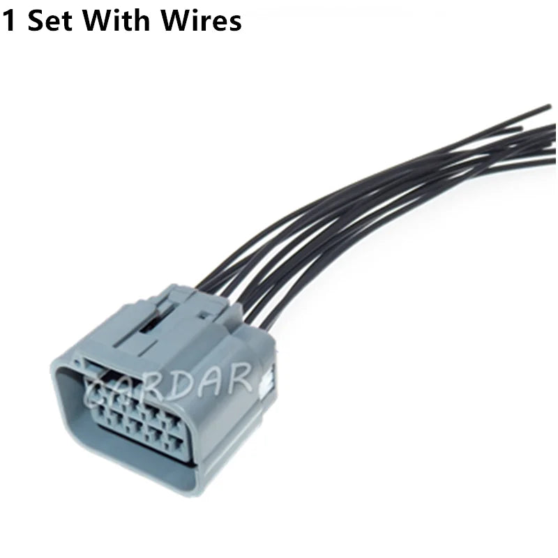 10 Pin 1.2 Series Auto Waterproof Wire Connector High Quality Grey Plastic Housing Sealed Socket